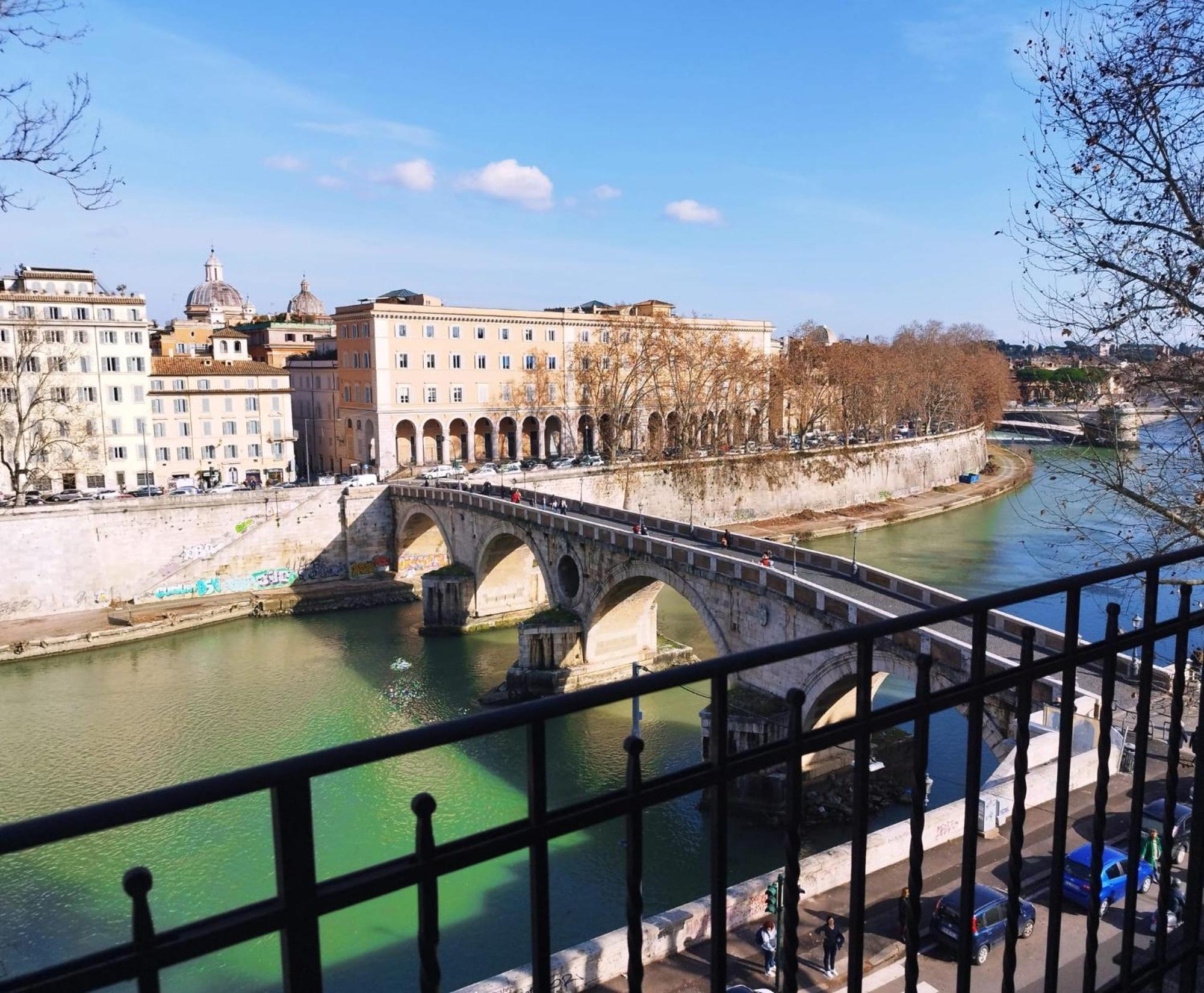 Apartment mit Terrasse und Flussblick